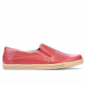 Buty casual damskie 624 czerwone