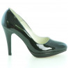 Eleganckie damskie buty 1233 lakierowane czarne
