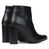Damskie botki 1154-1 czarne