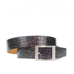 Damski pasek 02m croco kameleon