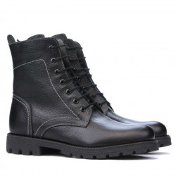 Czarne buty męskie 498m
