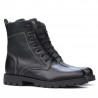 Czarne buty męskie 498m