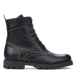 Czarne buty męskie 498m