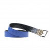 Pasek damski 02m dwukolorowy cs croco indygo+niebieski