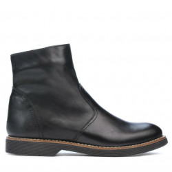 Czarne buty męskie 4101
