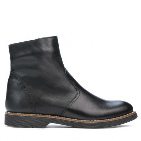 Czarne buty męskie 4101