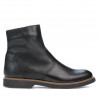 Czarne buty męskie 4101