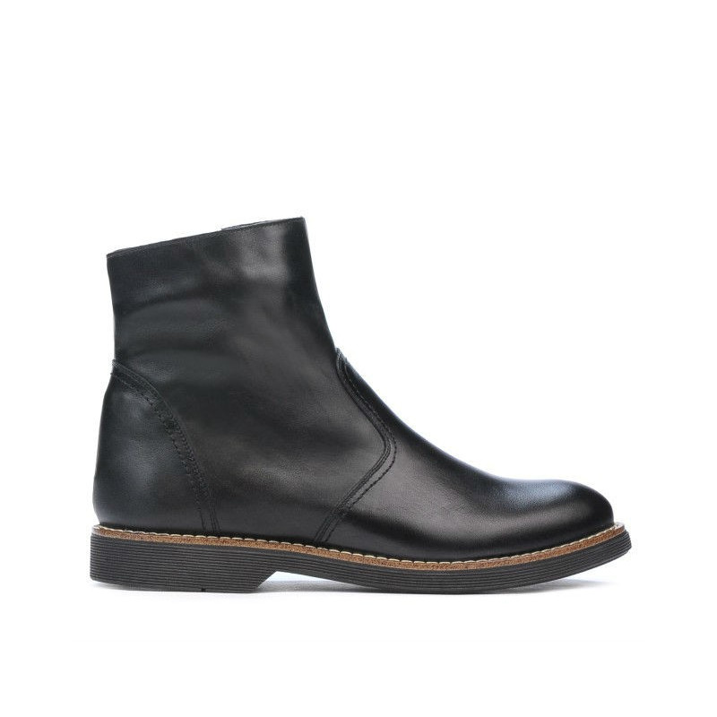 Czarne buty męskie 4101