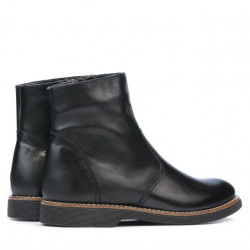 Czarne buty męskie 4101