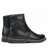 Czarne buty męskie 4101