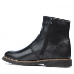 Czarne buty męskie 4101