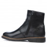 Czarne buty męskie 4101