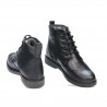 Czarne buty młodzieżowe 4001