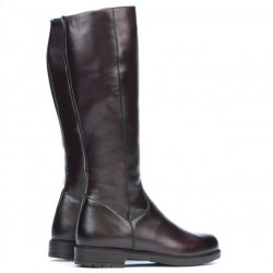 Damskie kozaki 3317 bordo