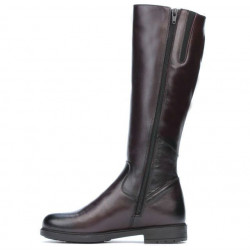 Damskie kozaki 3317 bordo