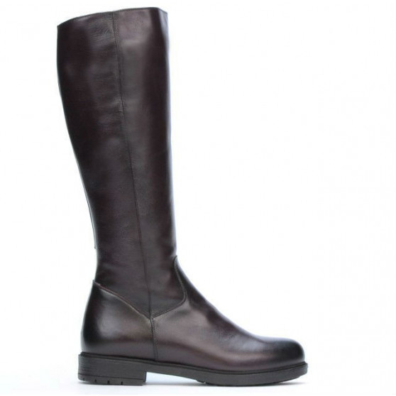 Damskie kozaki 3317 bordo
