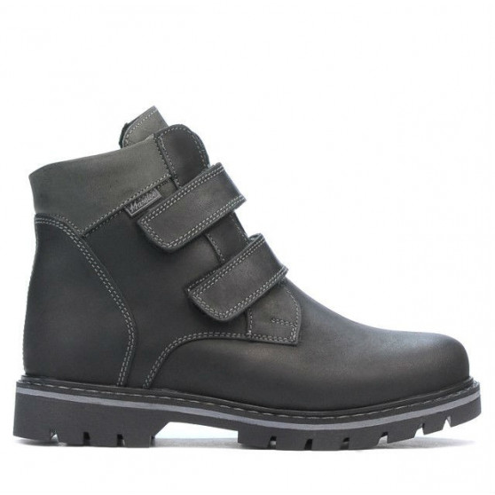 Buty młodzieżowe 4002 tuxon czarne