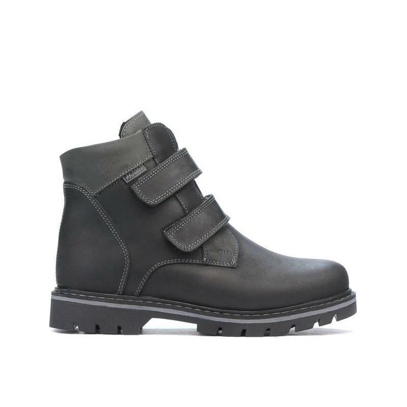 Buty młodzieżowe 4002 tuxon czarne