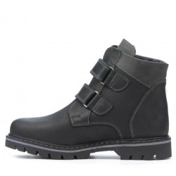 Buty młodzieżowe 4002 tuxon czarne
