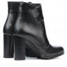 Damskie botki 1168 czarne