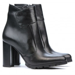 Damskie botki 1168 czarne