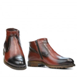 Męskie buty 4102 a brązowe