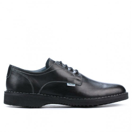 Buty casual męskie 7202 czarne