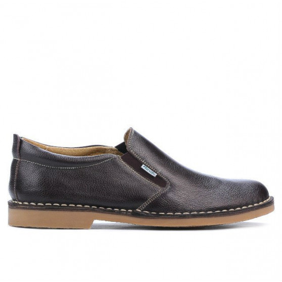 Casualowe buty męskie 7200-1 café