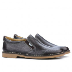 Casualowe buty męskie 7200-1 café