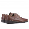 Buty casual męskie (duże rozmiary) 7202m brązowy