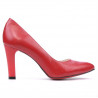 Eleganckie buty damskie 1243 czerwone