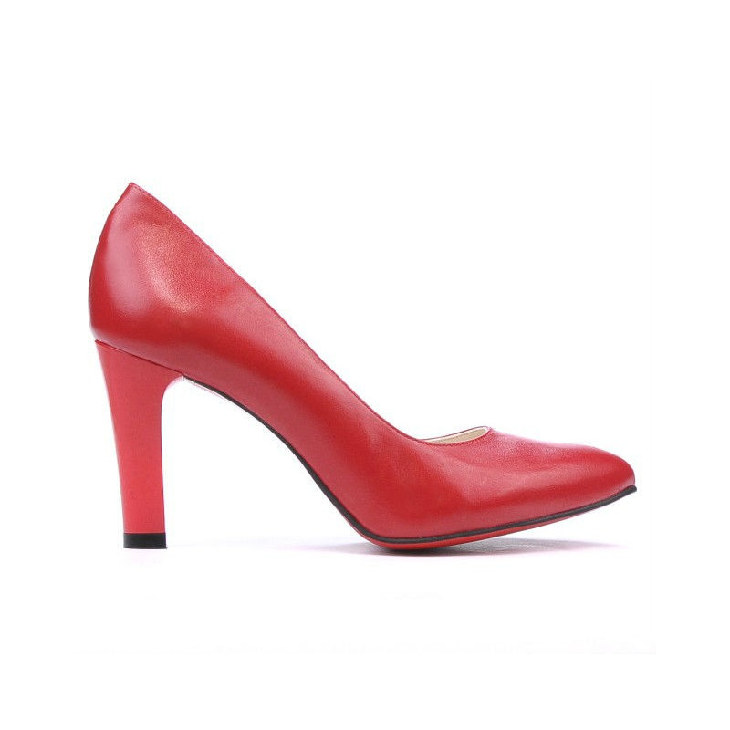 Eleganckie buty damskie 1243 czerwone