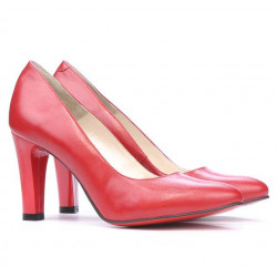 Eleganckie buty damskie 1243 czerwone