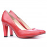 Eleganckie buty damskie 1243 czerwone