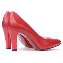 Eleganckie buty damskie 1243 czerwone