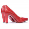 Eleganckie buty damskie 1243 czerwone