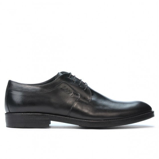 Czółenka casual/eleganckie męskie 847 czarne