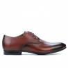 Eleganckie buty męskie 828-1 a brązowe
