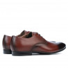 Eleganckie buty męskie 828-1 a brązowe