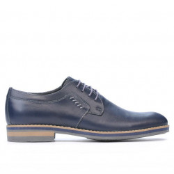 Męskie buty casual/eleganckie 847 indigo
