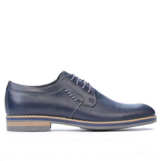 Męskie buty casual/eleganckie 847 indigo