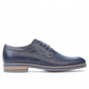 Męskie buty casual/eleganckie 847 indigo