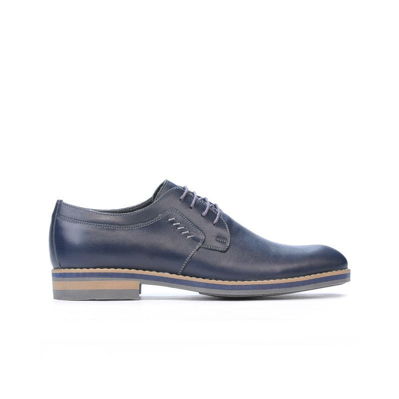 Męskie buty casual/eleganckie 847 indigo