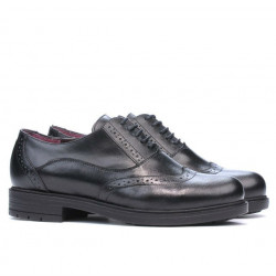 Damskie buty casual 683 czarne