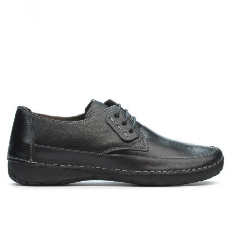Damskie mokasyny 672ms czarne