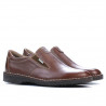 Męskie buty casual 7203 brązowe