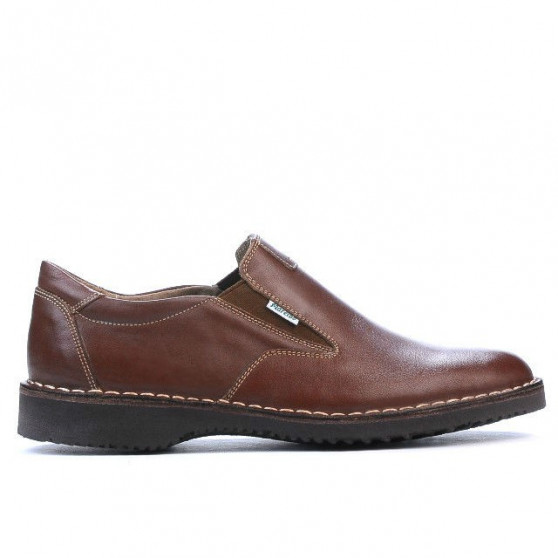 Buty casual męskie (duże rozmiary) 7203m brązowe