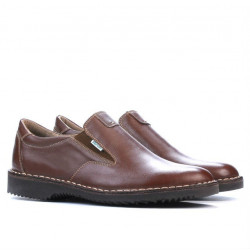 Buty casual męskie (duże rozmiary) 7203m brązowe