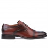 Eleganckie buty męskie 822 a koniak