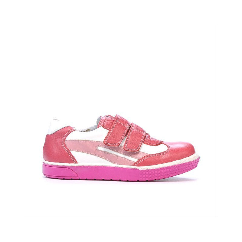 Buty dziecięce 16-2c różowe+białe